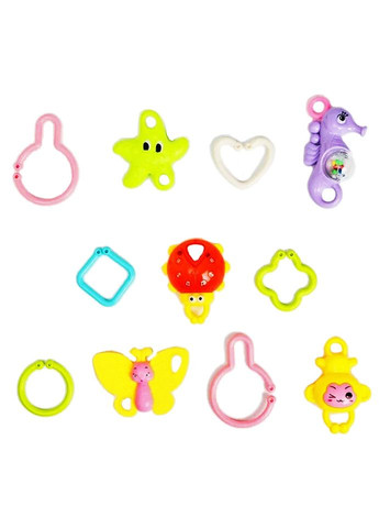 Погремушка 2803, 5 штук в пакете 23*27см Bambi (304406985)