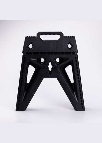 Пластиковая складная табуретка туристическая походный раскладной табурет для кемпинга Черный SJ-0102B LUGI (325922820)