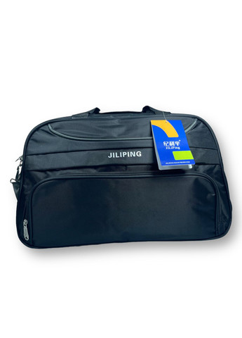 Дорожня сумка 30 л Jiliping 1 відділення 1 приховане відділення розмір: 28*50*22 см чорна Jilipng (285814808)