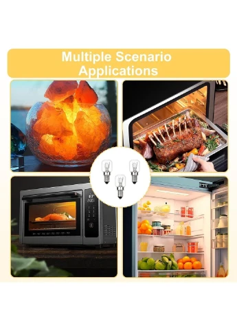 3 шт. Лампы для духовки E14 26 Вт, устойчивые к температуре до 300 °C, Amazon, Германия Philips (396524662)