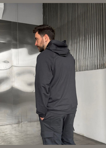 Комплект куртка сірий графіт Main + костюм Jack з худі сірий No Brand (327251534)