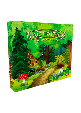 Настільна гра "В ліс по гриби" 10х10х10 см Artos Games (289461214)