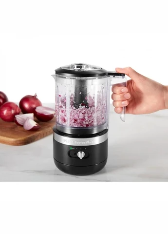Кухонний комбайн бездротовий 5KFСB519EBM чорний матовий KitchenAid (381695982)