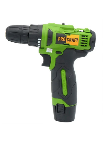 Шуруповерт PA12Li — 12 В, 20 Н·м, 2 АКБ, компактный, 2 скорости ProCraft (372296103)