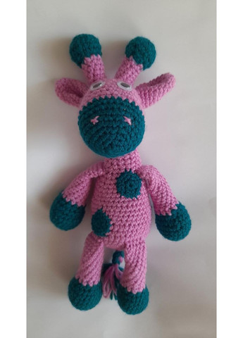 Вязаная игрушка Жирафик ручная работа мягкая игрушка No Brand (363329711)