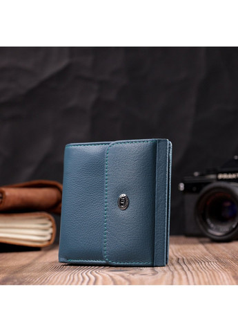 Женский кожаный кошелек 10,5х10х1,5 см st leather (288048536)