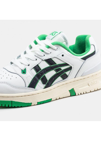 Сірі Осінні кросівки чоловічі asics ex89 white green асікс ех89 No Brand