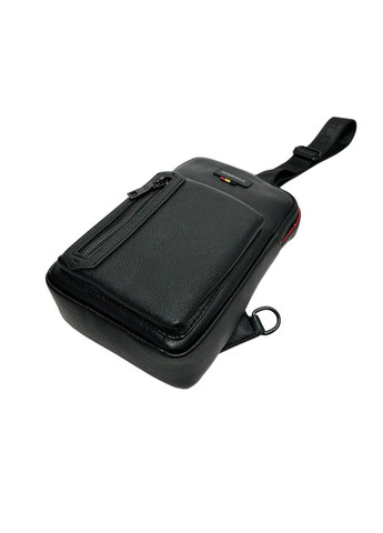 Чоловіча сумка Hyss Bolo з еко-шкіри 1339 чорна 27х17х8 No Brand (371682451)