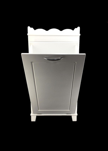 Кошик для білизни з дерева Бетонг зефір (КЗБ-000820) No Brand (328293770)