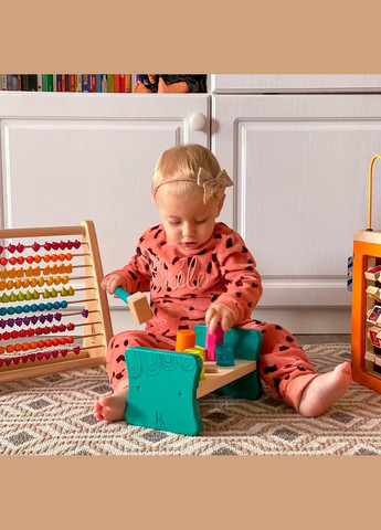 Развивающая деревянная игрушка-счеты - Тутти-Фрутти Battat (344449073)