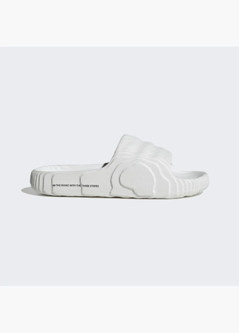 Белые мужские тапочки adilette 22 slides white hq4672 adidas
