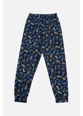 Синя всесезон піжама зі штанами для хлопчика колір синій цб-00283716 Domi