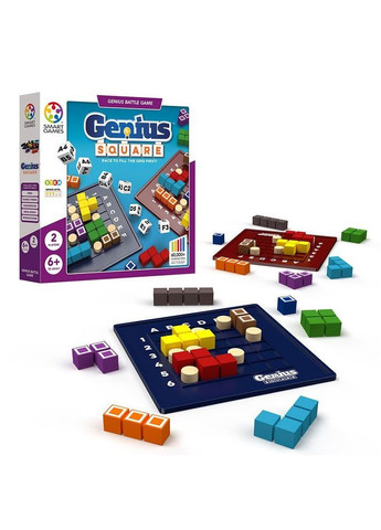Настільна гра Геніально. Тактика у квадраті () Smart Games SGHP 001 (368755214)