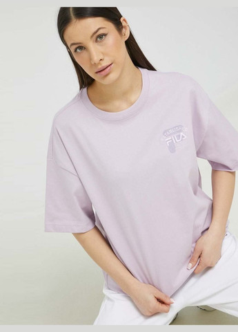 Фиолетовая футболка Fila