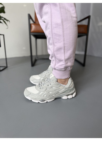 КРОСІВКИ ЖІНОЧІ ASICS GEL-NYC GREY АСІКС ГЕЛЬ НЮК No Brand сірі демісезони (368885820)
