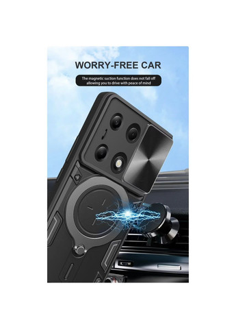 Противоударный чехол для Xiaomi Redmi Note 13 Pro 4G кольцо магнит Ultimate Experience (325482529)