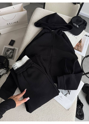 Костюм чорний на флісі No Brand С 832 708 (369965625)