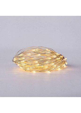 Новогодняя гирлянда штора 2х2 м 80 LED комнатная белый провод Желтый ZWM2280LEDY No Brand (369478215)