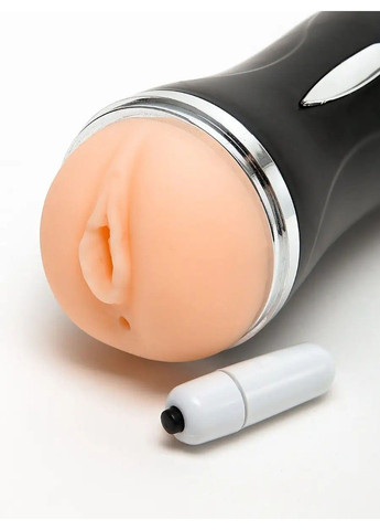 Мастурбатор с вибрацией и присоской, имитация вагины и ануса We Love (293820169)