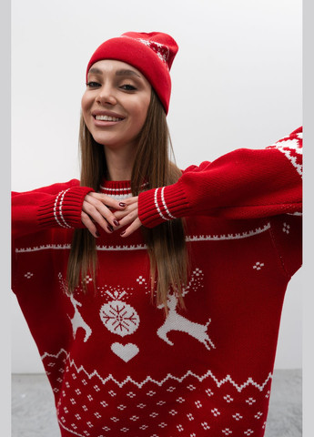 Шапка з новорічним принтом Twice (303832690)