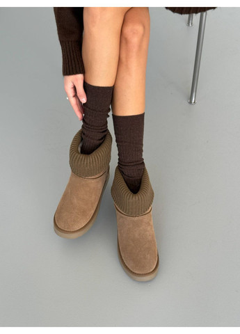 Угги з імітацією шкарпеток Helen (365548670)