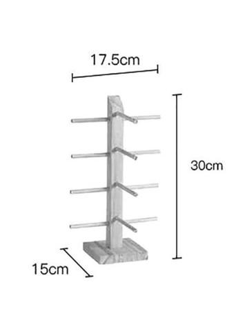 Органайзер для очков из дерева Батуми 4 зефир (ОЧК-400220) No Brand (328076966)