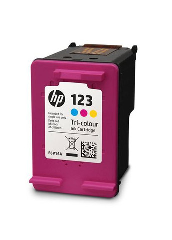 Картридж HP №123 (F6V16AE), Color, DeskJet 2130, 100 стр. Hewlett Packard (361851730)