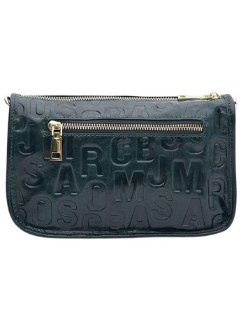 Сумка на плече крос-боді для телефону жіноча з натуральної шкіри маленька Зелений 37429 Keizer (352527483)