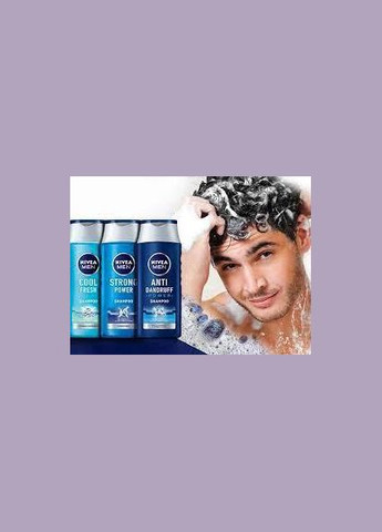 Чоловічий шампунь для жирного волосся Men Anti Grease Shampoo 400 мл Nivea (314710453)