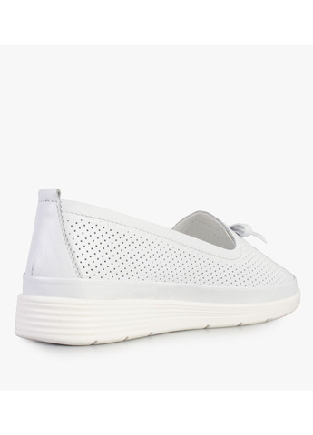 Женские балетки женские бренда 8301748_(1) ModaMilano | белые натуральная кожа (334443582)