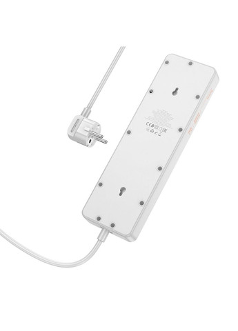 Мережевий подовжувач AC14A Rico 5-position socket(PD30W/1C3A) White Hoco (335807135)