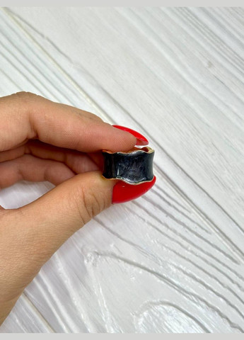 Жіноче кільце відкрите чорного кольору фігурне перламутр ( ) Xuping Jewelry (330618889)