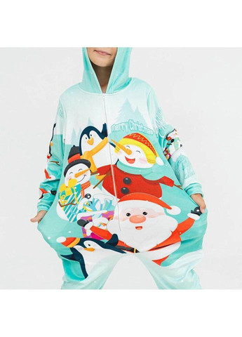 Кигуруми для детей до 3 лет 3D Рождественские Пингвины 4024, 0, 104 17469 104, см FlexDress (324623309)