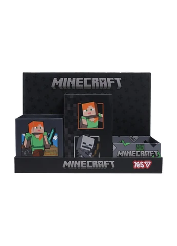 Набір органайзерів настільних Minecraft 5 предметів Чорний (708618) Yes (387587333)