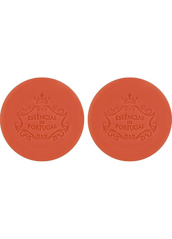 Натуральное мыло Aluminium Jewel-Keeper With Cork Lid Orange 2x50g (791579-31106935) Essencias de Portugal (368648803)