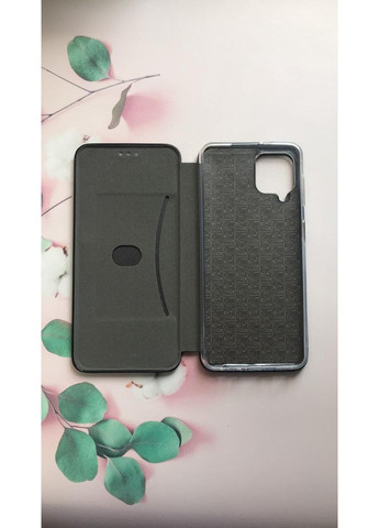 Чехол-книжка с рисунком для Samsung Galaxy A22 4G/M22/M32 Чёрный; Подарок Победа (принт 178) G-Case (359500188)