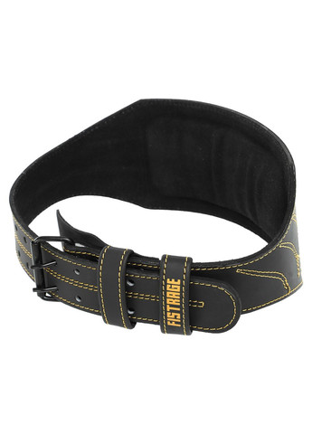 Пояс атлетический кожаный (кожа, ширина-15(см), длина 117 см, размер XL, с подкладкой для спины, Fistrage (361439526)