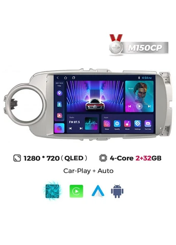 Штатная магнитола M150S Toyota Yaris / Vios (2012-2017) QleD Mekede (384285491)