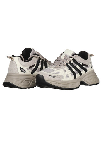 Женские кроссовки из текстиля 13V35-18 No Brand серые демисезоны (326099849)