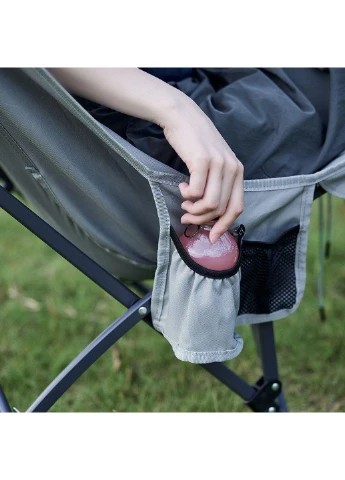Складаний туристичний стілець Naturehike CNK23JU0001 (Темно-зелений) No Brand (332637545)