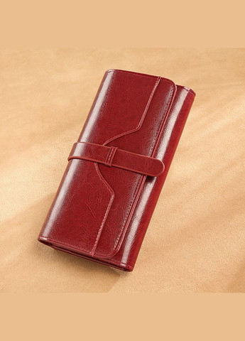 Кошелек женский кожаный, 2 отделения денег, 12 карт, женское портмоне, большой кошелек клатч женский AAA (340467533)