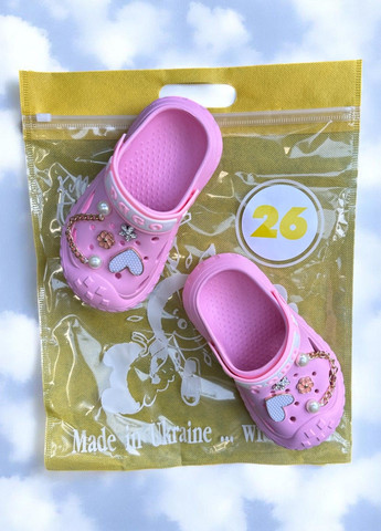 Кроксы для детей "Pink Wonderland" No Brand (330246312)