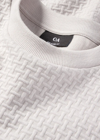 Світло-сірий світшот C&A однотонний (361675874)