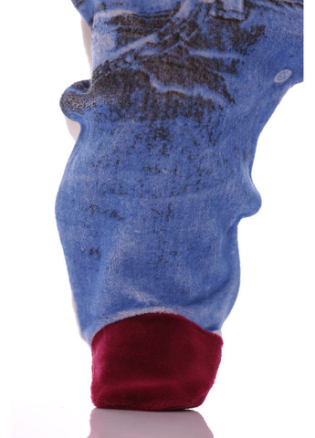 Человечек для мальчика велюровый с жилеткой бордовый 68 см (26419) BABYKROHA (297197736)