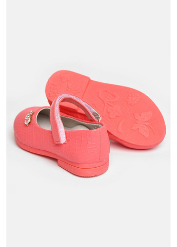 Туфлі для дівчинки коралового кольору Let's Shop (371595293)