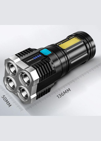 Фонарь-лампа ручной светодиодный на аккумуляторе многофункциональный производный USB (LS03) HeadLight (368499570)