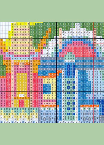 Набір для вишивання за нанесеною на канву схемою "CityscapeLos Angeles". AIDA 14CT printed 21*20 см Joy Sunday (313614234)