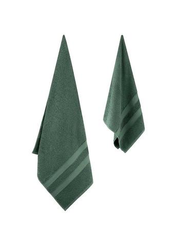 Набір рушників Splendid 2шт (ART2359GE) Ardesto зелений