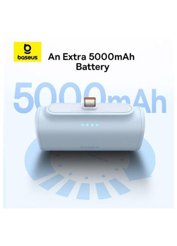 Батарея универсальная Compact 4900mAh 20W Type-C, White (PPWC05T) (P10068302212-00) Baseus Compact 4900mAh 20W Type-C, White (PPWC05T) (369883609)