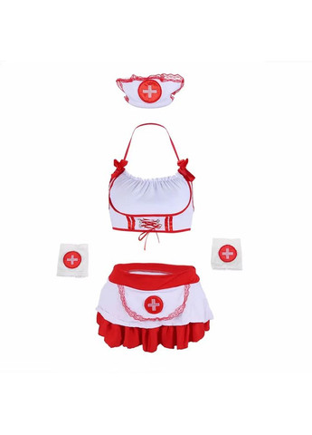 Сексуальный костюм медсестры. Качественный игровой костюм медсестры. Эротический костюм медсестры для секса China (360863114)